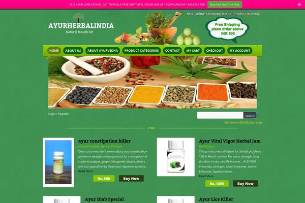 Xenastore theme site design template sample