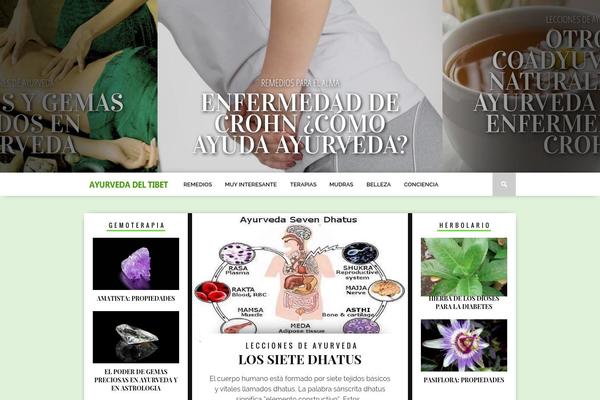 Valenti theme site design template sample