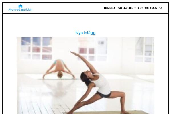 Lalita theme site design template sample