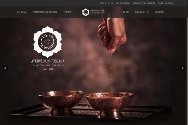 Kallyas theme site design template sample