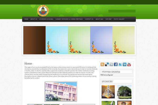 Helios theme site design template sample