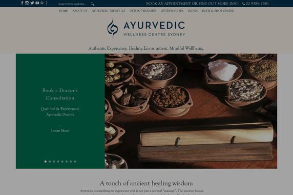 Dynamik theme site design template sample