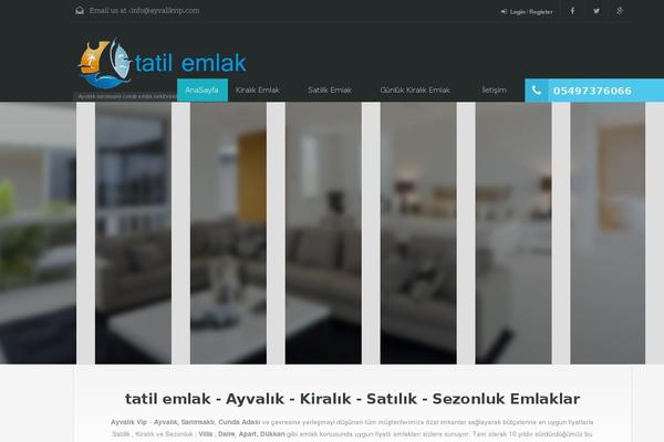 Realhomes Theme theme site design template sample
