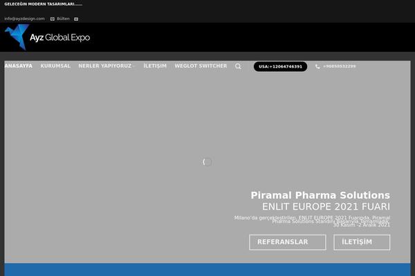 Flatsome theme site design template sample