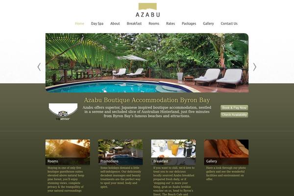Aspiration theme site design template sample