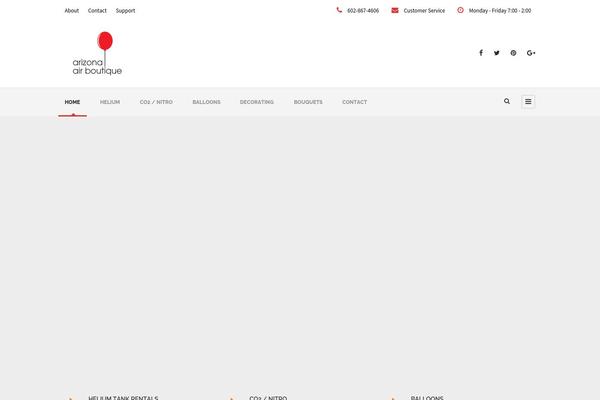Infinite-child theme site design template sample