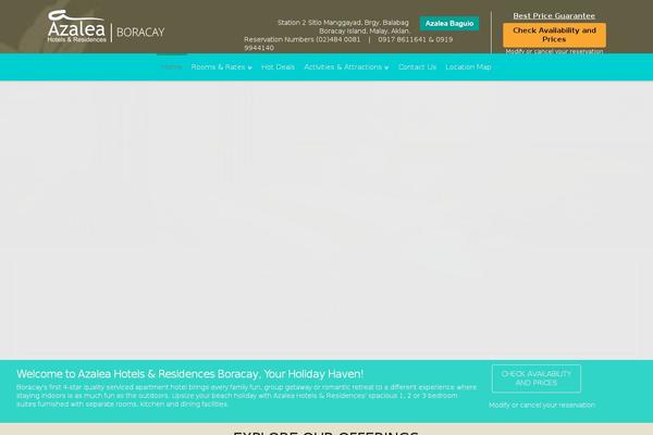 Site using X-shortcodes plugin
