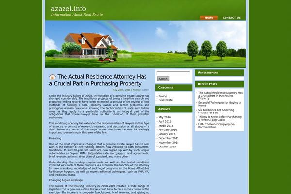 Forestly theme site design template sample