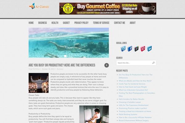 Accentbox theme site design template sample