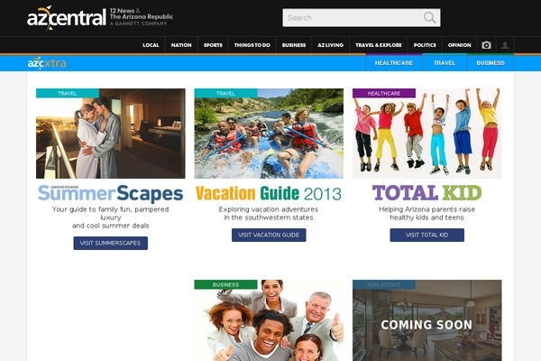 Travel theme site design template sample