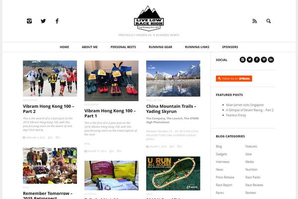 HEAP theme site design template sample