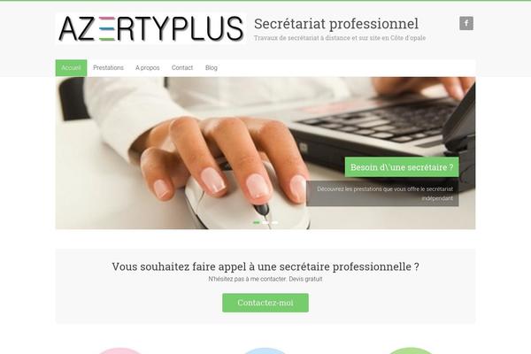 Accelerate theme site design template sample