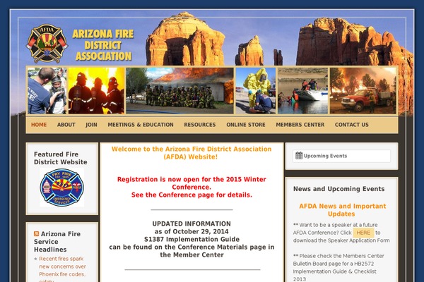 First Mag theme site design template sample