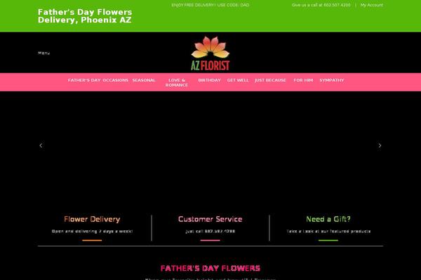 azflorist.com site used Azdesign