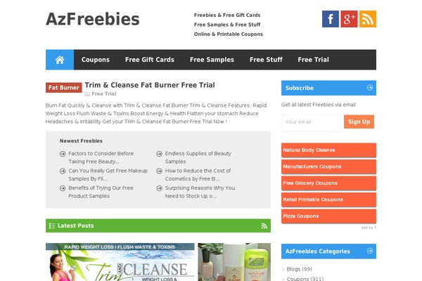 Metro theme site design template sample
