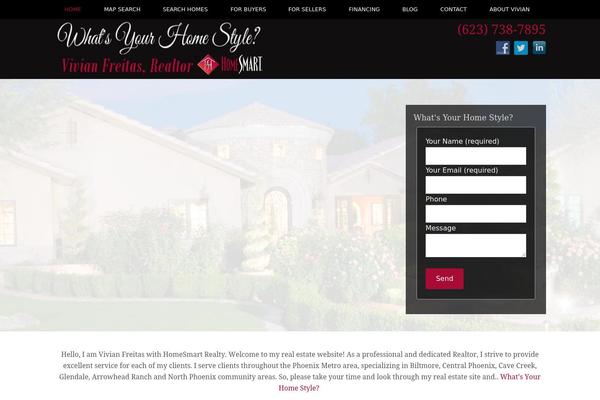 Enterprise Pro theme site design template sample