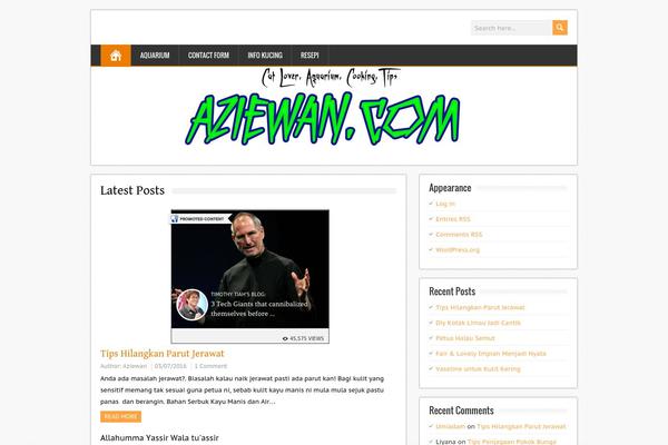 BrickYard theme site design template sample
