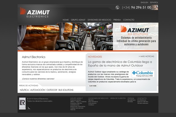 Site using Responsive Full Width Background Slider plugin