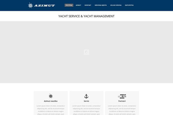 Adamos theme site design template sample