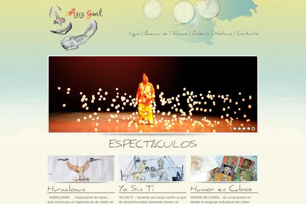 Watercolor theme site design template sample