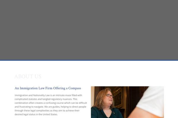 North-child theme site design template sample