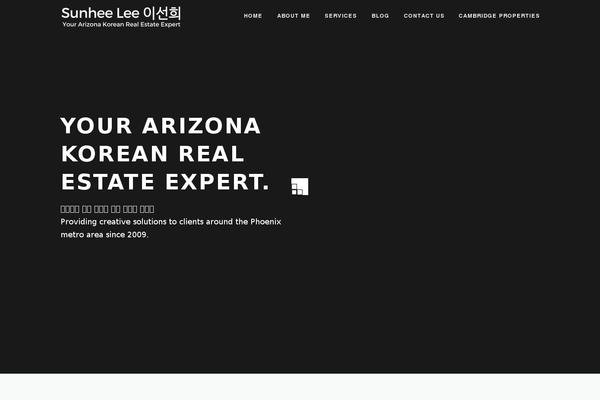 OnePress theme site design template sample