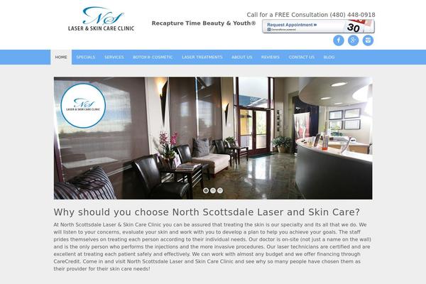 azlaserandskincare.com site used Azlaserandskincare-child-theme