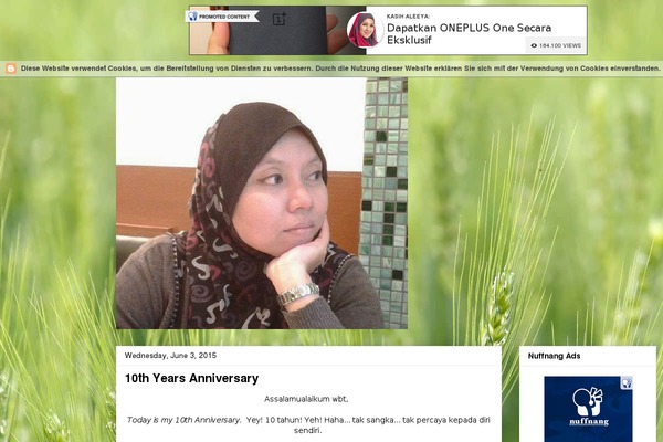 azlinamy.com site used Churpchurp-2.0.0