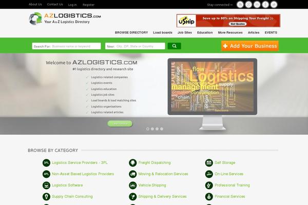 Site using Appthemes-logic-widgets plugin