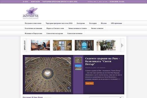 GoTravel theme site design template sample