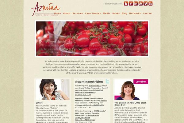 azminanutrition.com site used Azmina