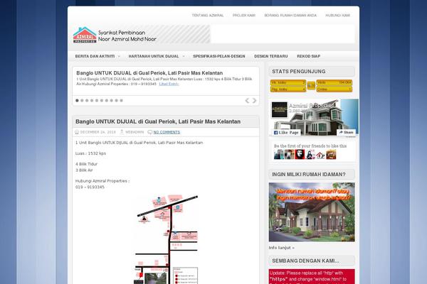 Site using Code Embed plugin