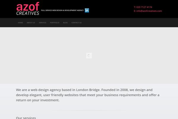 azofcreatives.com site used Azofcreatives