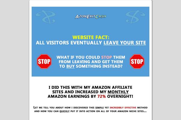 Site using Azonexitcash plugin