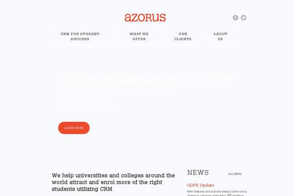 azorus.com site used Modernize v3.02