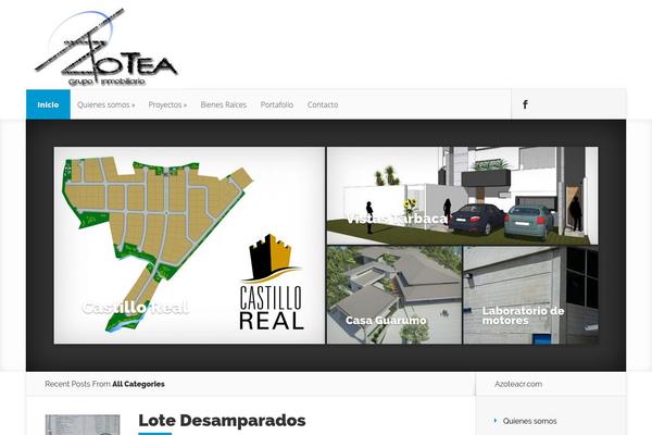 Nexus theme site design template sample