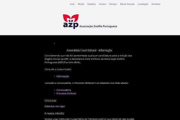 Casper theme site design template sample