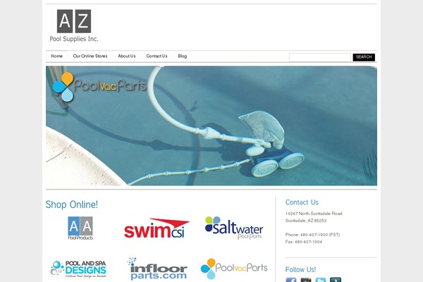 azpoolsupplies.com site used MiniBuzz 3