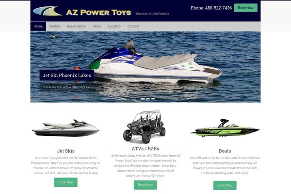 Accelerate-child theme site design template sample