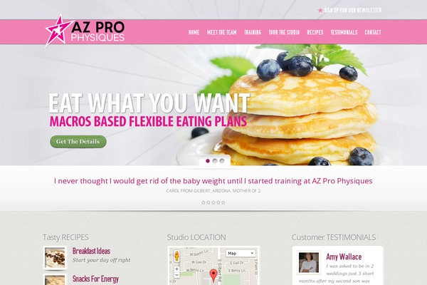 MyCuisine theme site design template sample
