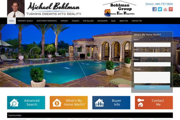Site using IMPress for IDX Broker WordPress Plugin plugin