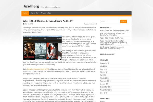 azsdf.org site used Dream