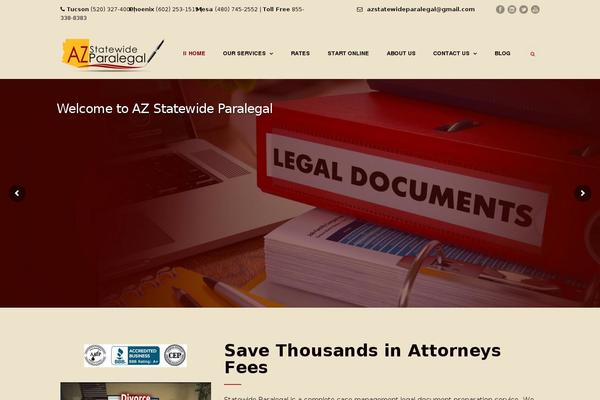 Site using Gdlr-lawyer plugin