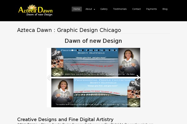 Portfolio Press theme site design template sample