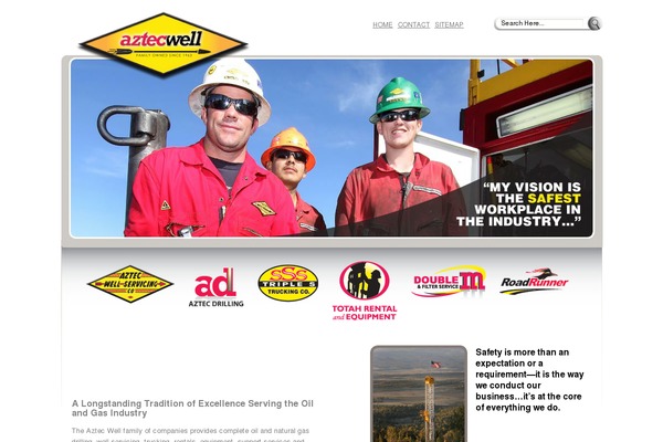 aztecwell.com site used Aztec-well-theme