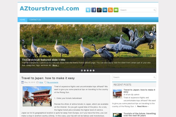 Semantics theme websites examples