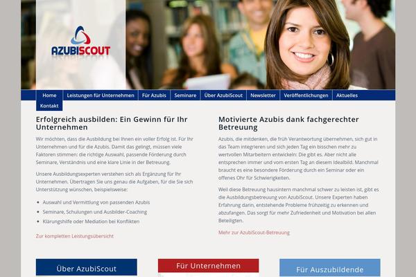 Enfold theme site design template sample