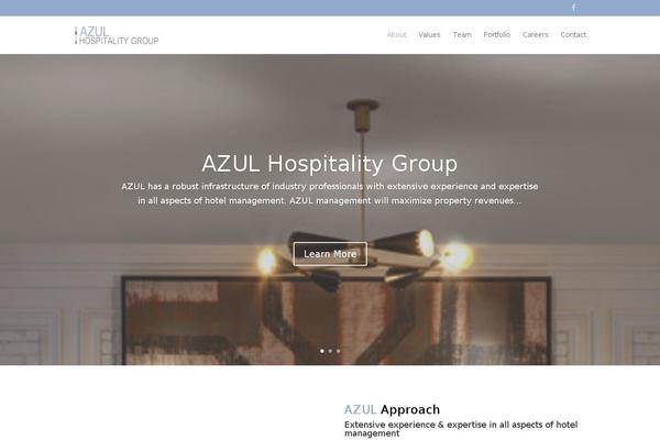 azulhospitalitygroup.com site used Divi2.1.2