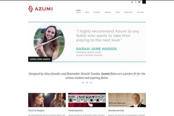 Agility theme site design template sample