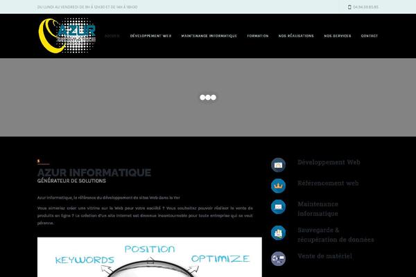 Bplus theme site design template sample